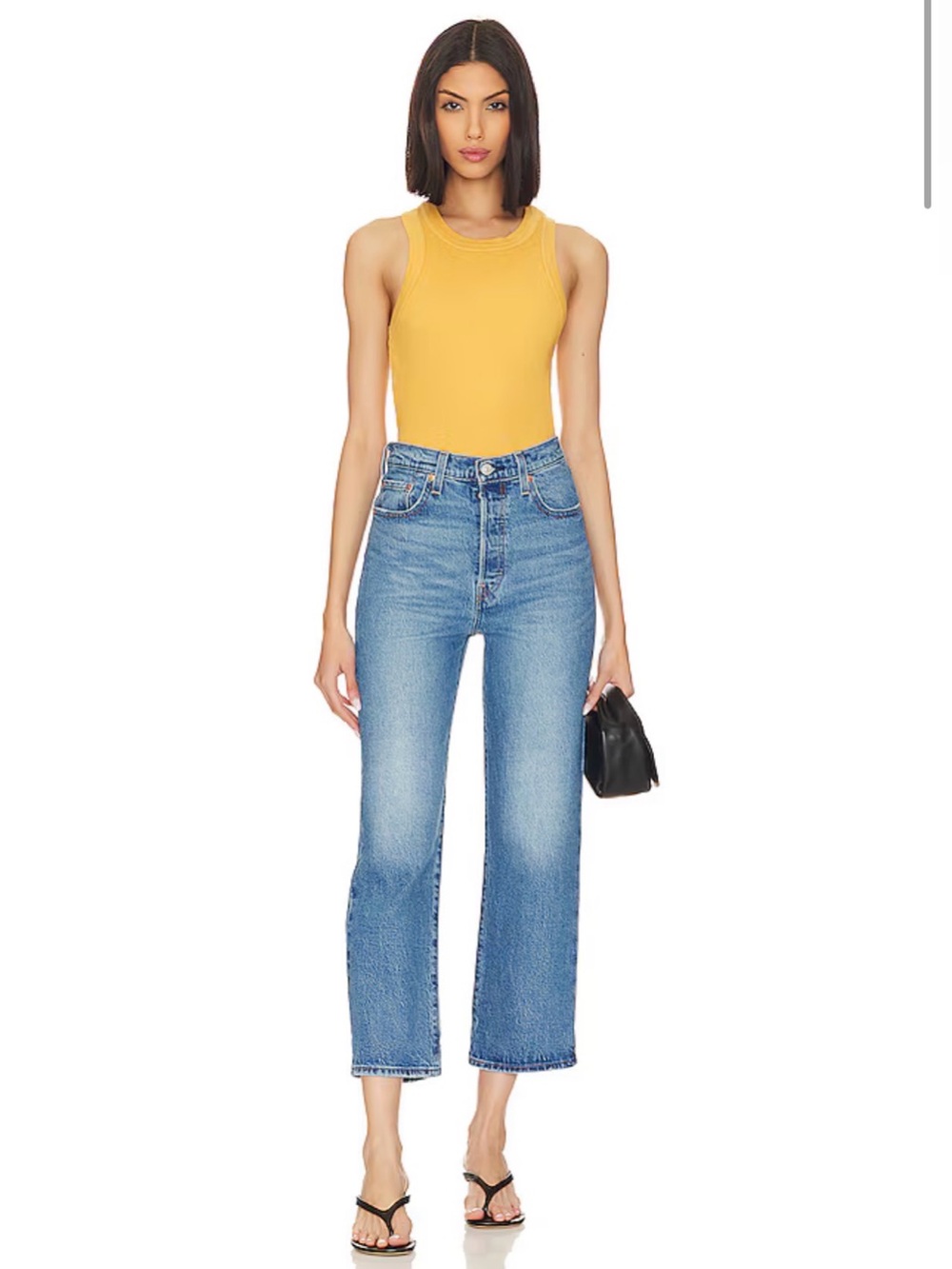 Levi’s Ribcage Straight Ankle Jeans